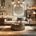 Blend Modern and Vintage Elements in Home